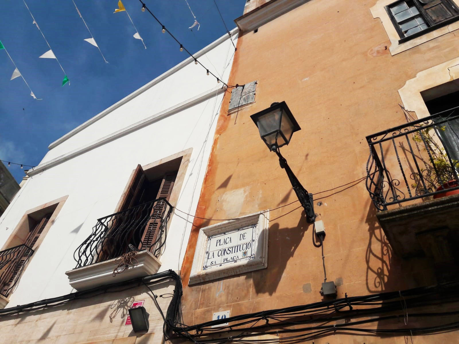 Rues historiques à Alaior Menorca