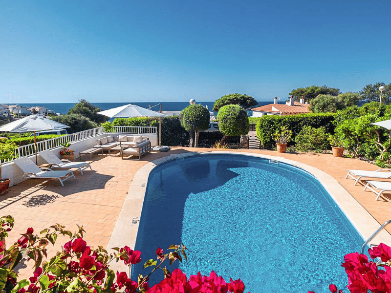 Meilleures villas familiales avec piscine à Minorque (2026) – VN198 à Binibeca