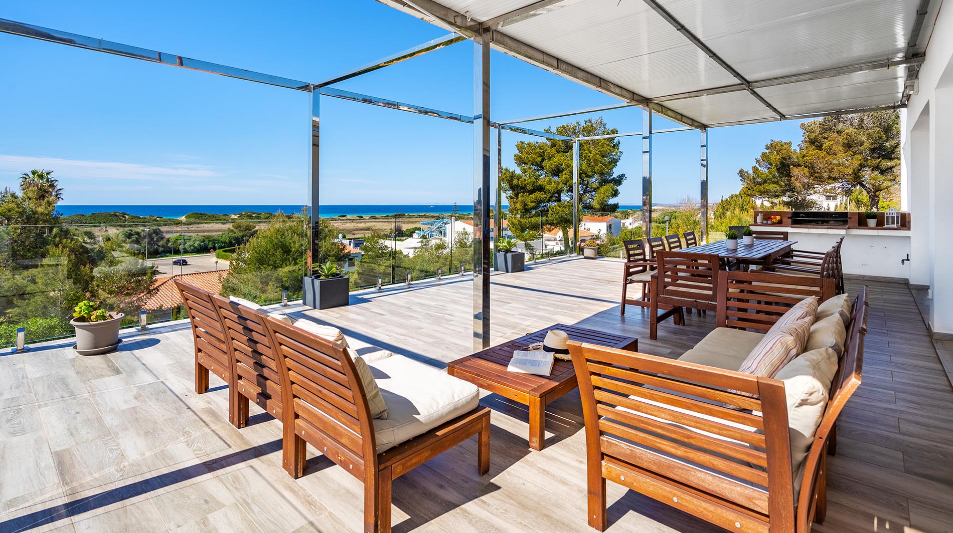 Villa à Son Bou avec vue sur la mer