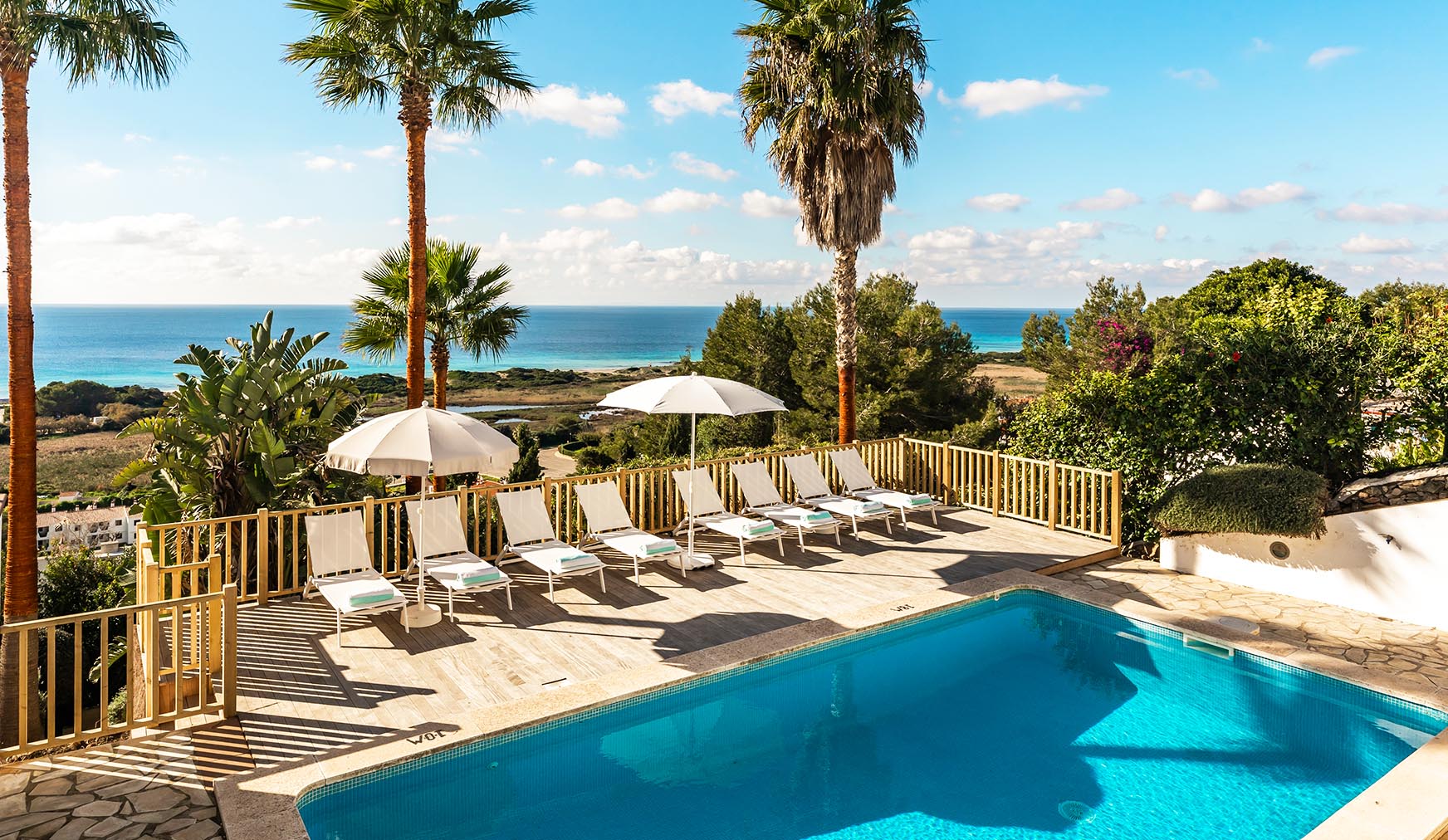 Villa à Son Bou avec vue sur la mer