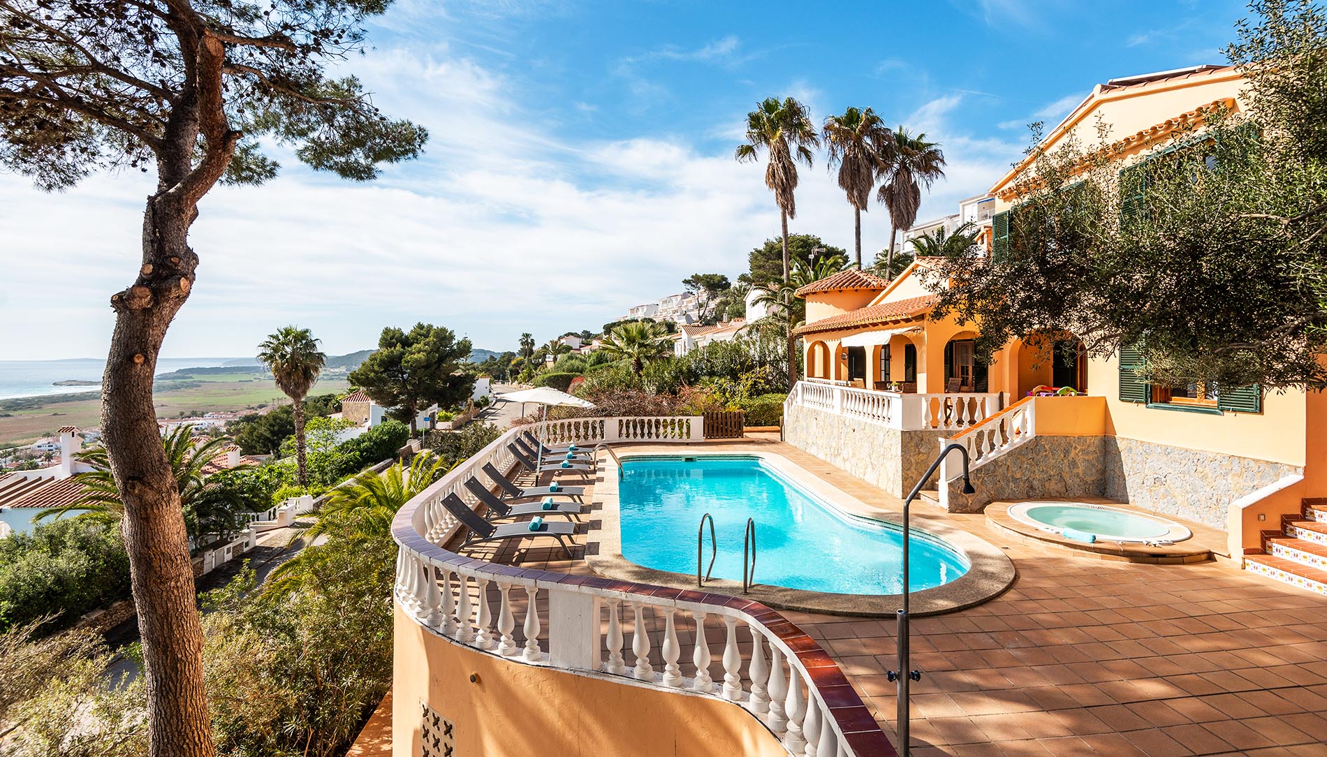 Villa près de Son Bou avec vue sur la mer