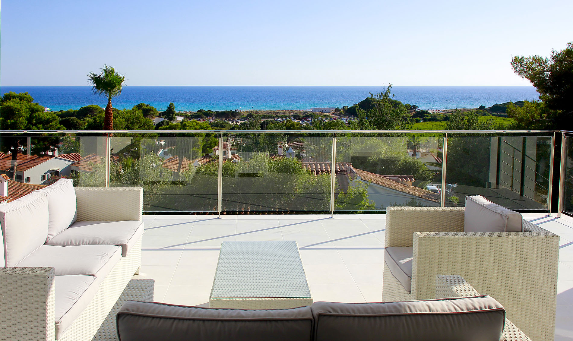 Villa près de Son Bou avec vue sur la mer
