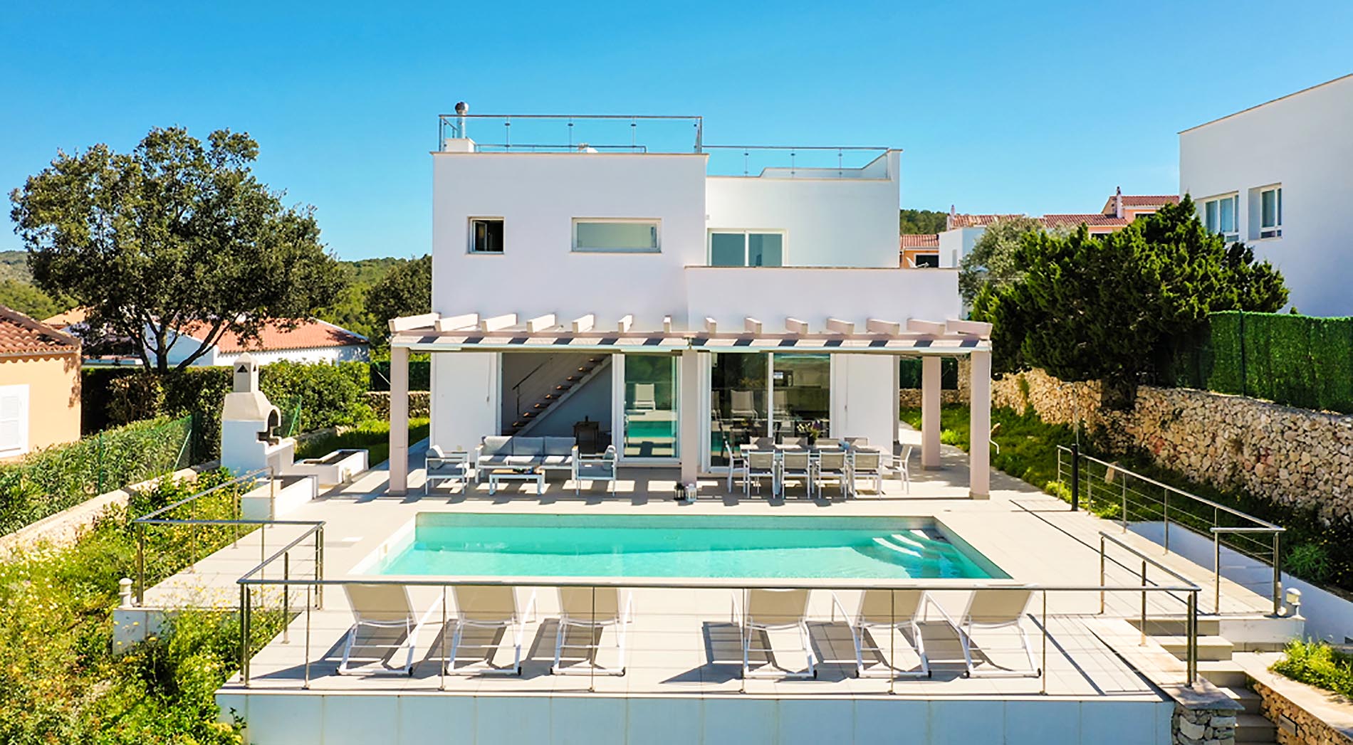 Villa près de Son Bou avec vue sur la mer