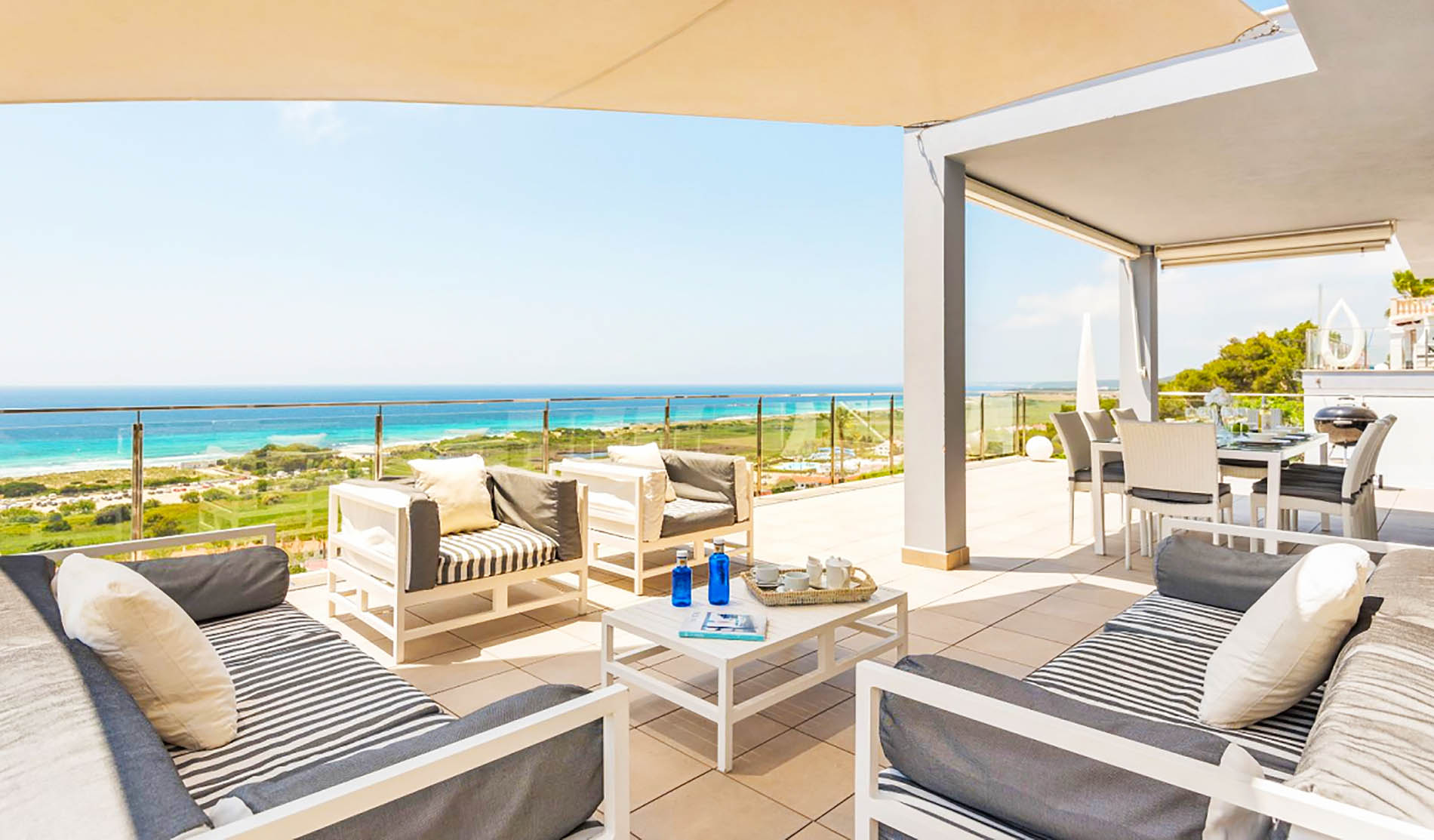 Villa près de Son Bou avec vue sur la mer