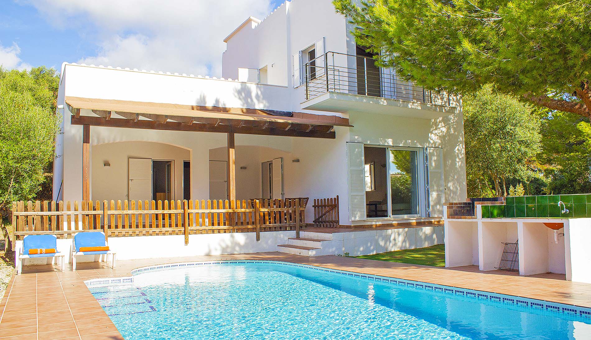 Location Villa vacances à Punta Prima, Minorque