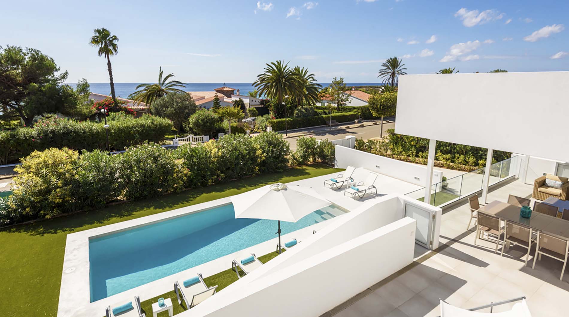 Villa près de Santo Tomas avec vue sur la mer