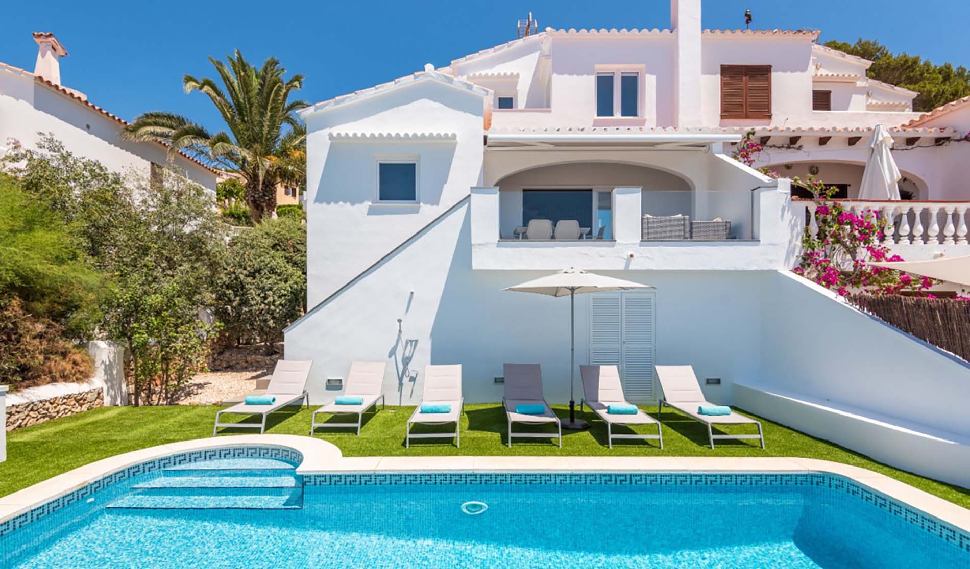 Villa jumelée à San Jaime avec vue sur la mer