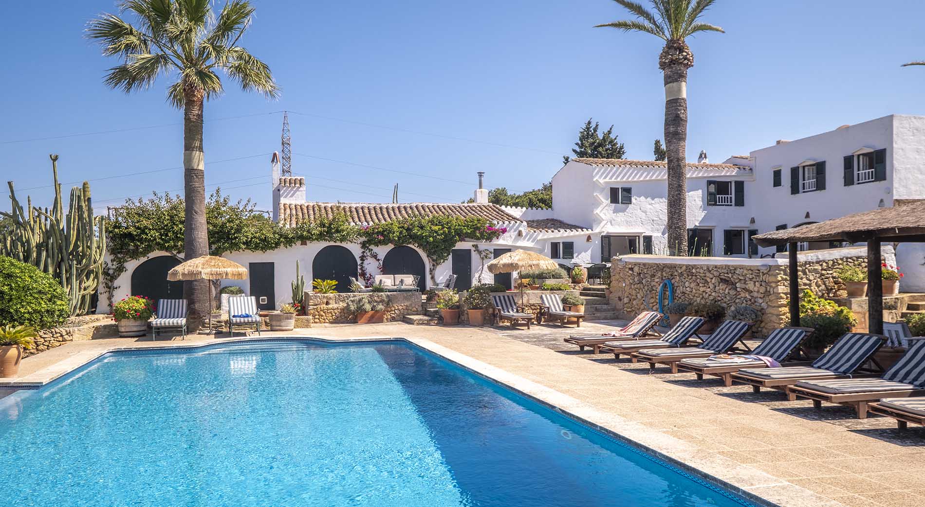 Domaine privé de villas de campagne à Ferreries Minorque