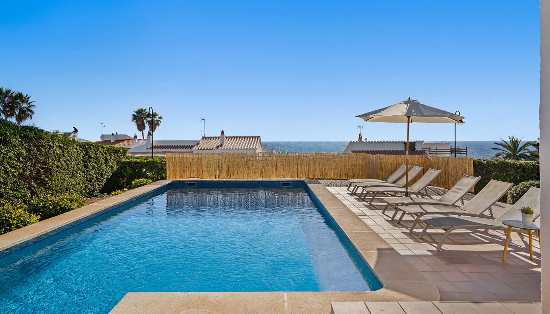 Villa familiale avec piscine privée à Binibeca, Minorque