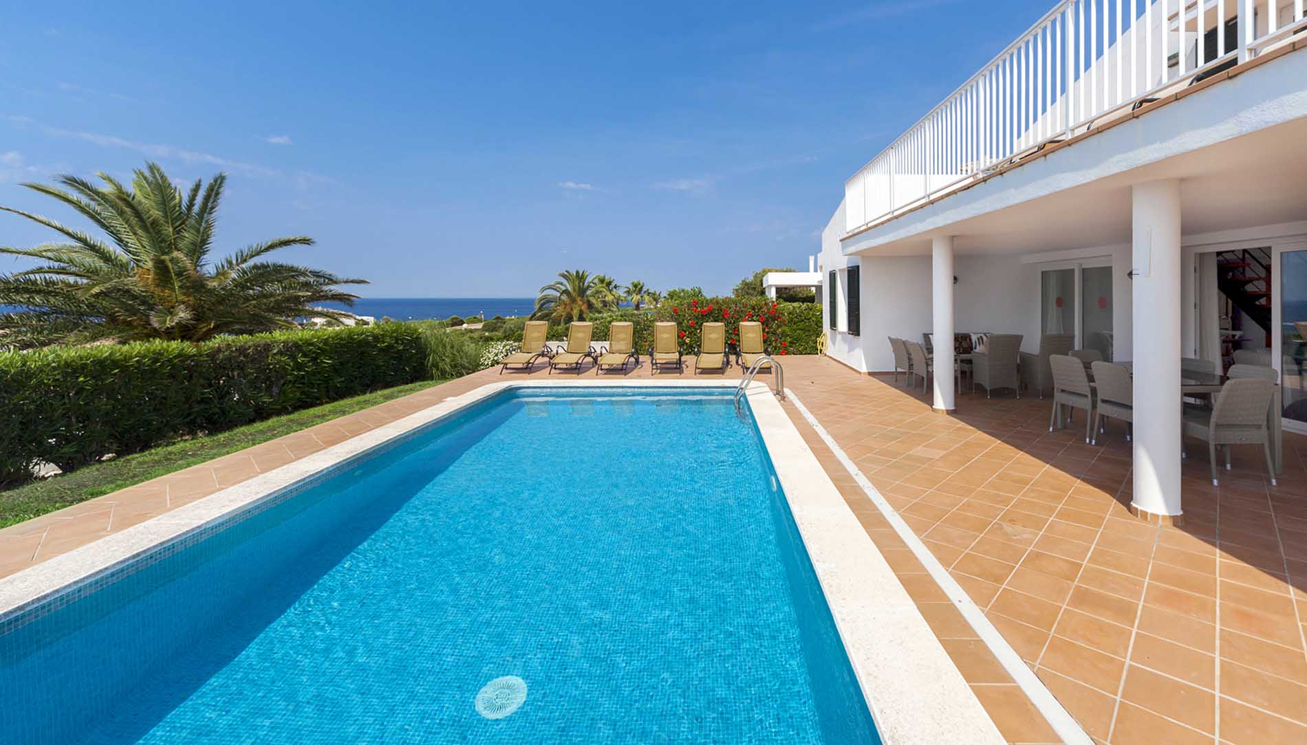 Villas avec piscine à Binibeca