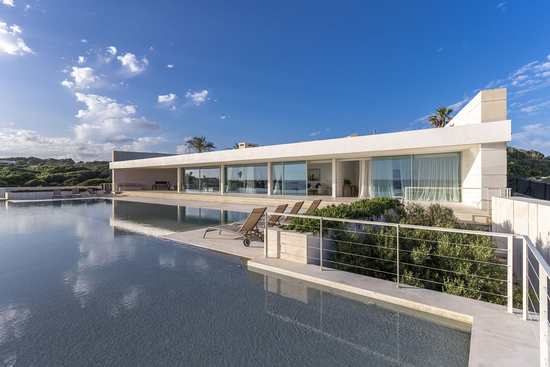 Villa impressionnante à louer avec piscine de 40 mètres à Minorque